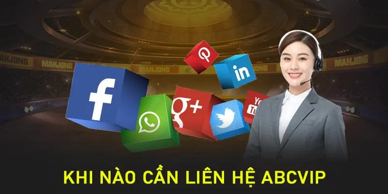 Liên hệ ABCVIP khi cần hỗ trợ lấy lại tài khoản